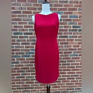 ANN TAYLOR Petites- Red Dress - Size 8P
